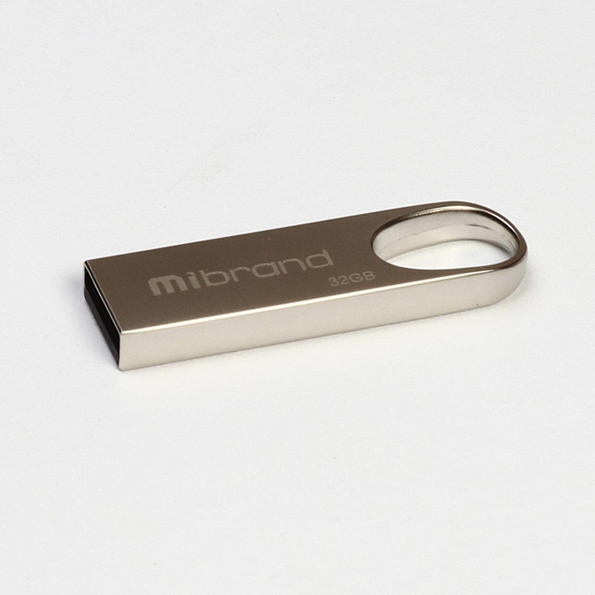 Флешка для ноутбука Flash Mibrand USB 2.0 Irbis 32Gb Silver (MI2.0/IR32U3S)