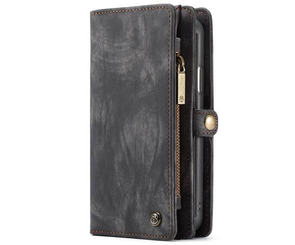 Чехол-кошелек CaseMe Retro Leather для iPhone Xs Max, Black Чехол-кошелек CaseMe Retro Leather для iPhone Xs Max, Black