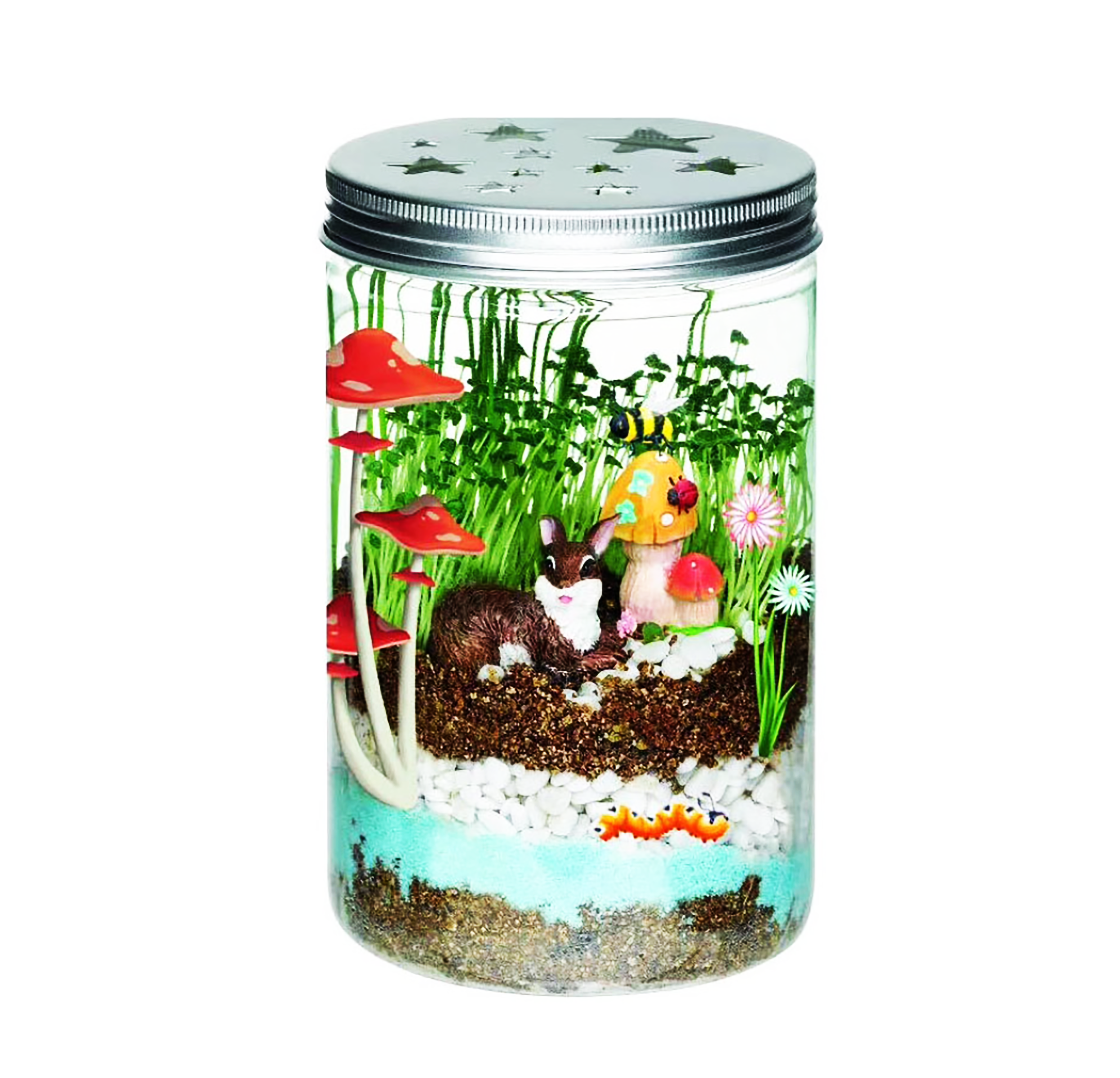 Дитячий розвиваючий набір SUNROZ Grow'n Glow Terrarium террарій своїми руками (SUN1140)