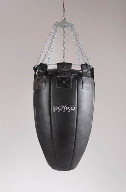 Груша боксерська BS перевернута №7 ПВХ на 6 ланцюгах М6 з обертовим диском 87х55 см (bs0612561307)
