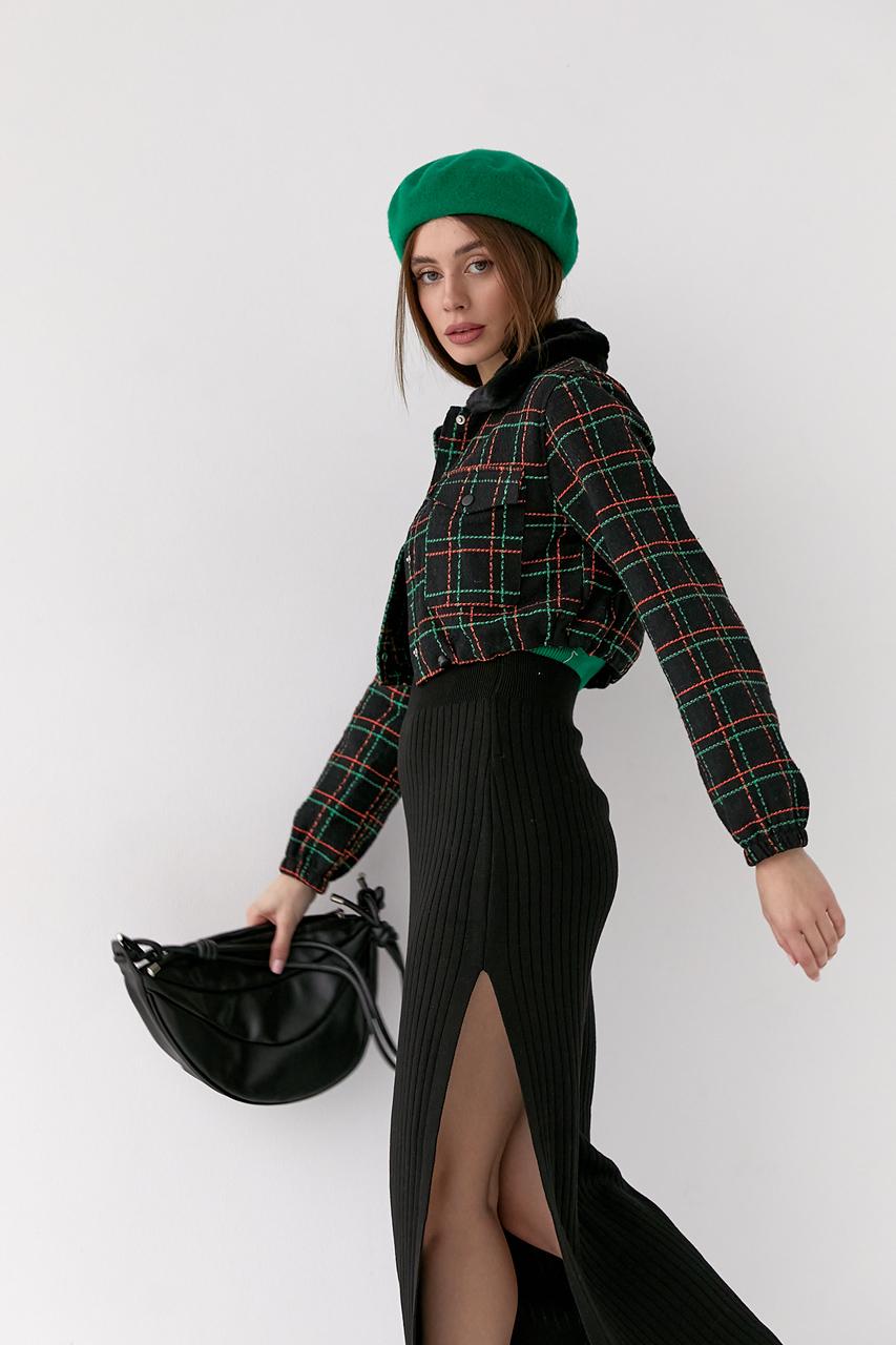 Жакет короткий M Черный (1966) - фото 3