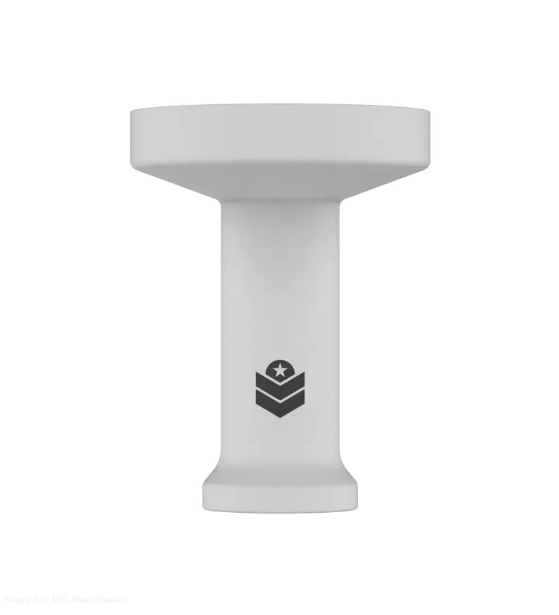 Чаша 2x2hookah MIG Фанел White Matt (15467848) Чаша 2x2hookah MIG Фанел White Matt (15467848)