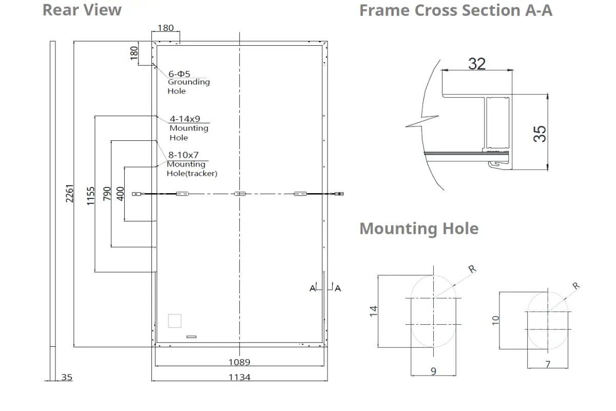 Панель солнечная Canadian Solar HiKu6 Mono PERC CS6W-550MS 550 Вт - фото 6