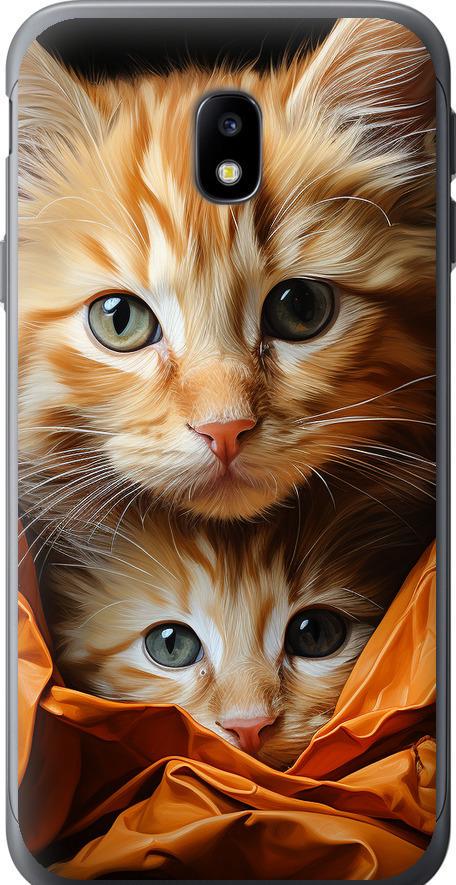Чехол на Samsung Galaxy J3 (2017) Котики 2 (5664t-650-42517)