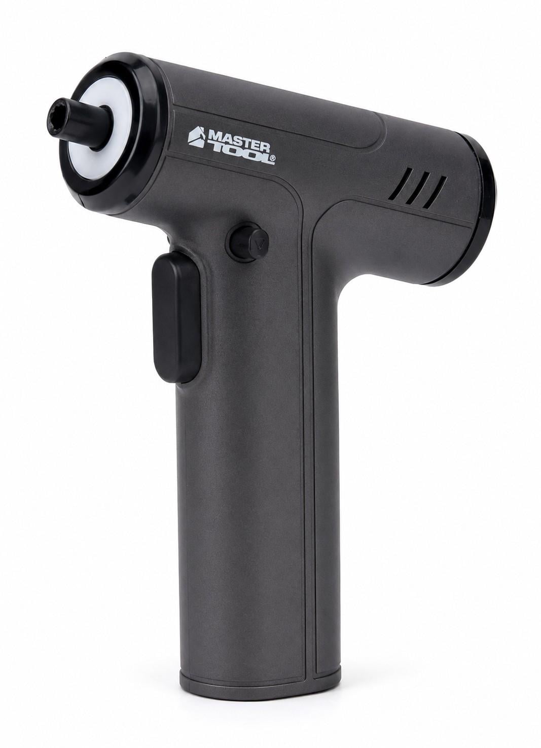 Викрутка акумуляторна MASTERTOOL 1/4" 3,6 В 2000 мА/год регулювання швидкості 5 Н/м USB Type-C 48-0000