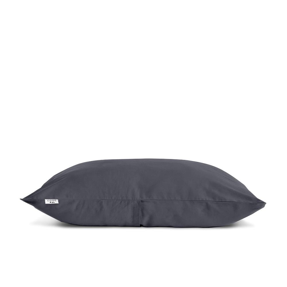 Наволочка євро SATIN GREY 1 шт. 50х70 см