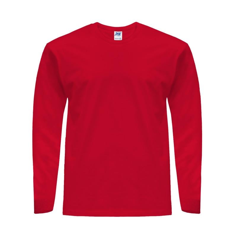 Футболка JHK REGULAR HIT T-SHIRT LS M Красный (RD) Футболка JHK REGULAR HIT T-SHIRT LS M Красный (RD)