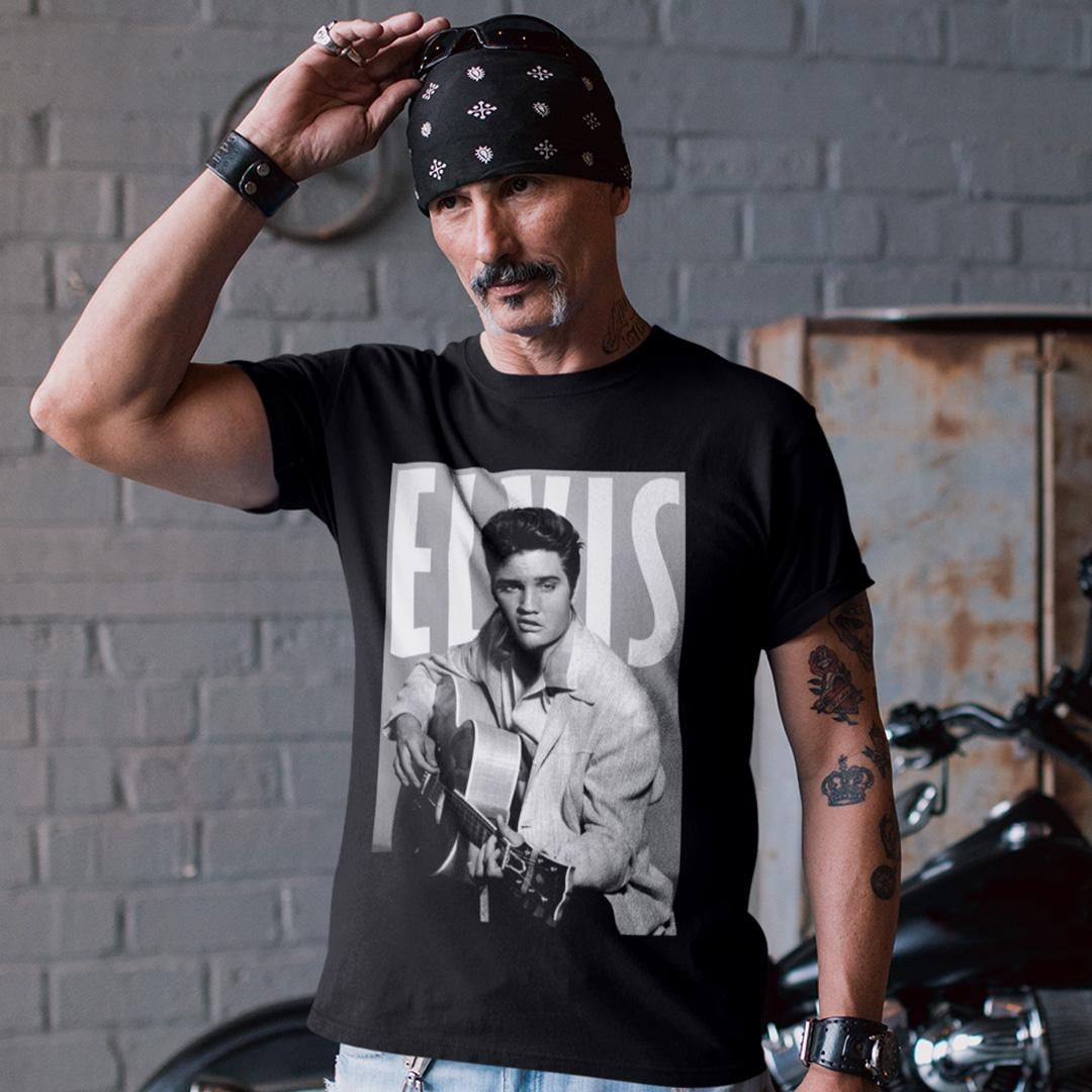 Футболка унисекс Elvis Presley Play Me A Song S Черный (00000008190)