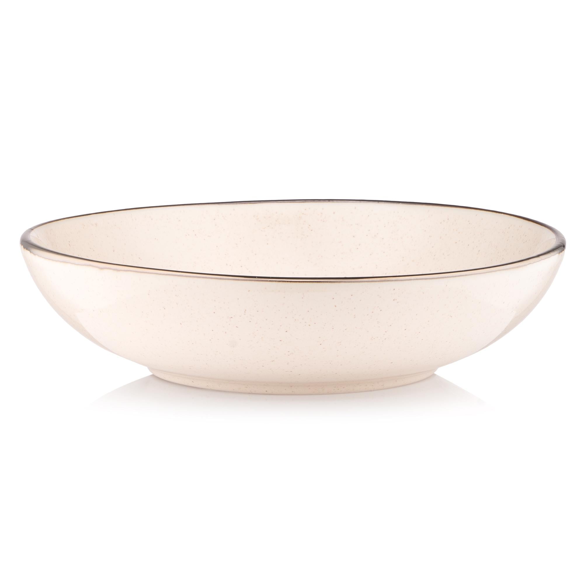 Тарелка суповая Ardesto Emilia 20 см 820 мл Бежевый (AR0720EBG)