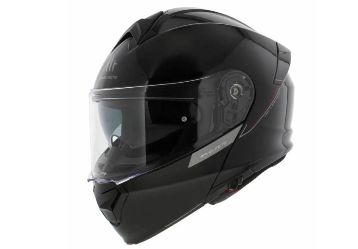 Мотошолом MT HELMETS Genesis SV M Gloss Black (32258) - фото 1