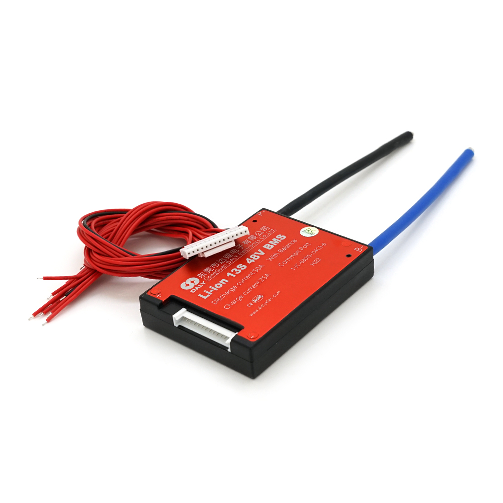 Плата BMS DaLy Li-ion 48V 13S 25/50A (27083)