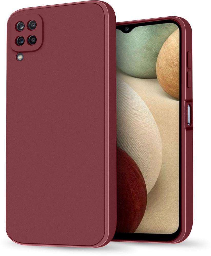 Силиконовый чехол HardCorner Samsung Galaxy A12 A125 (с микрофиброй) Wine (34797-42) Силиконовый чехол HardCorner Samsung Galaxy A12 A125 (с микрофиброй) Wine (34797-42)