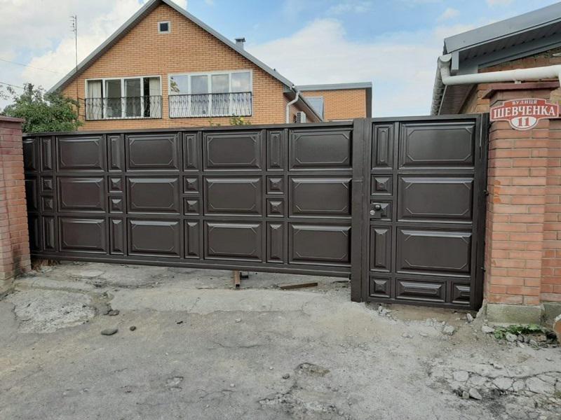 Ворота откатные 28 (6097)