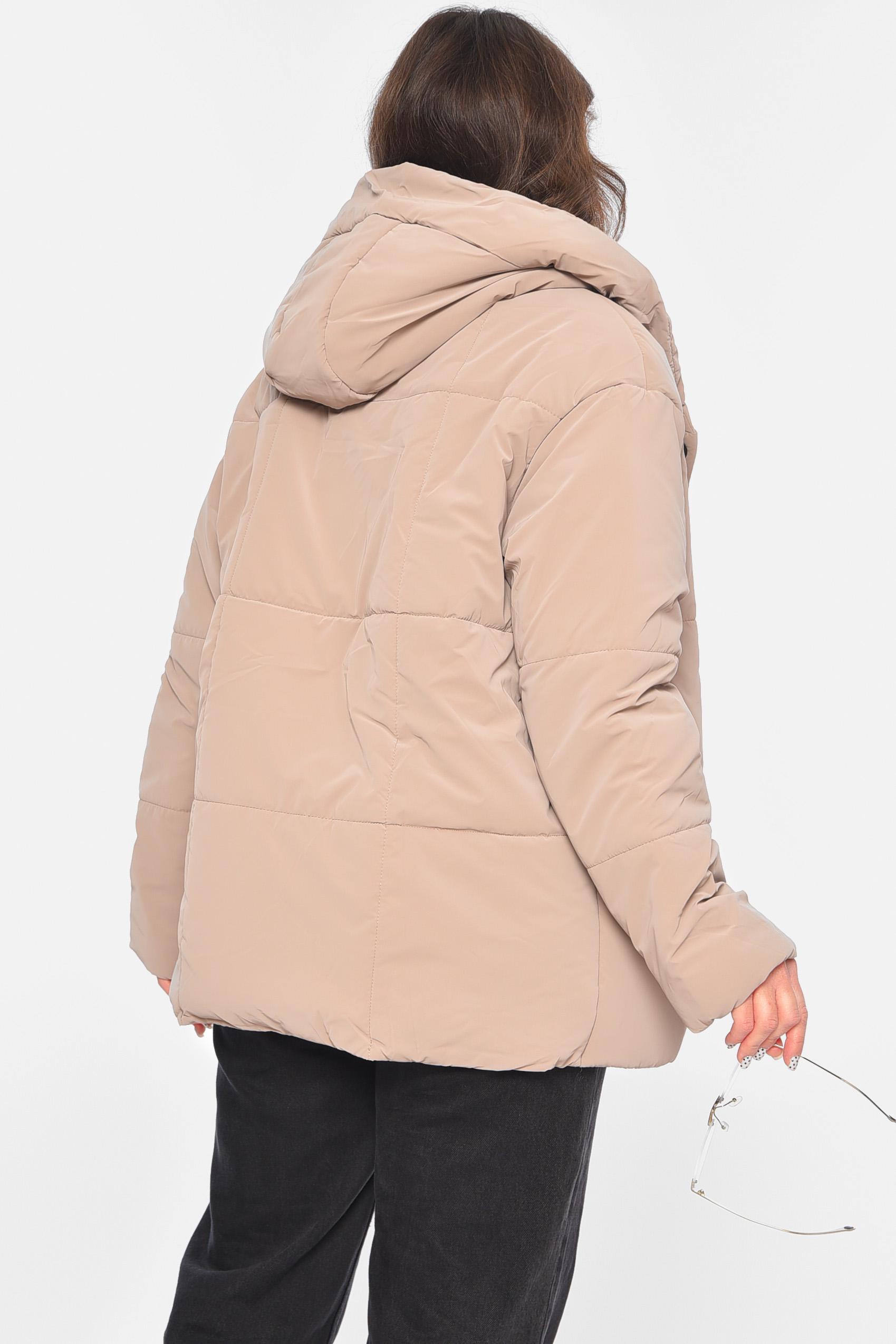 Куртка женская демисезонная L Темно-бежевый (196424) - фото 3