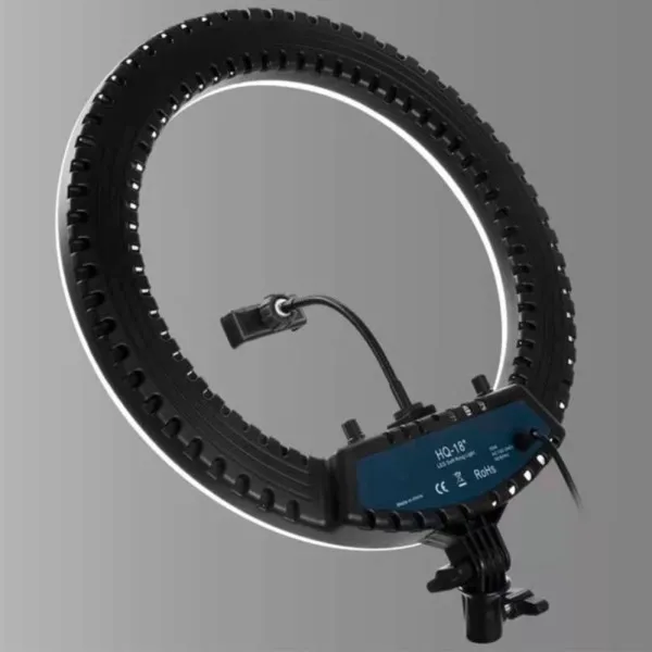 Кольцевая лампа LED светодиодная LED с держателем 45 см (HQ-18) - фото 4