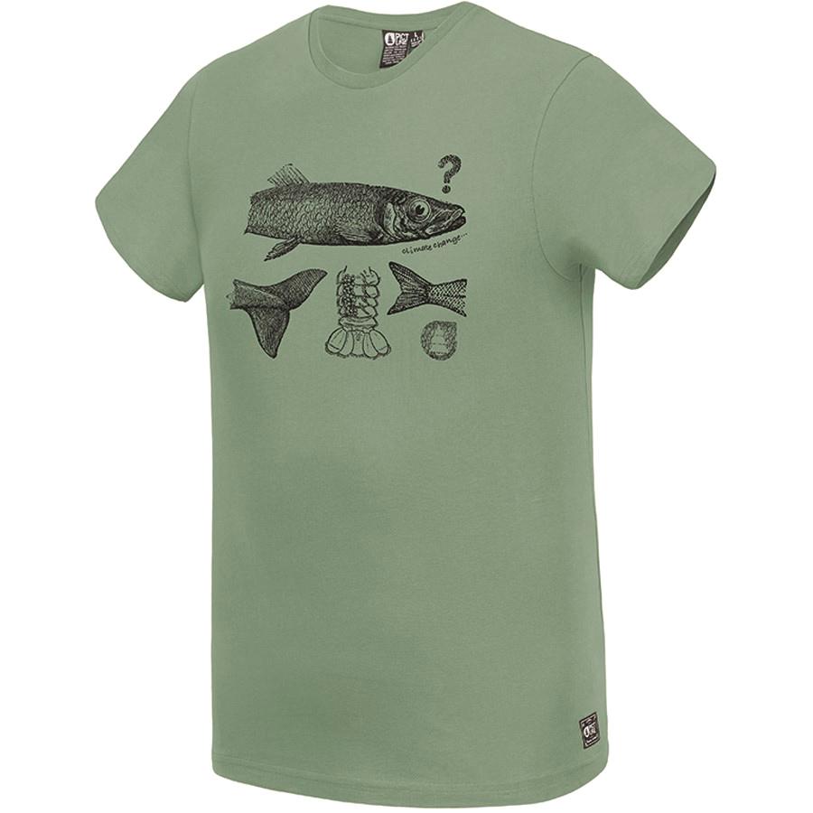 Футболка Picture Organic Jack L Army green