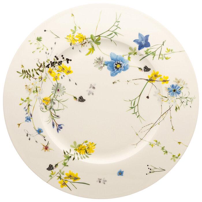 Тарілка сервірувальна Rosenthal Fleurs des Alpes Brillance 33 см (2502540)