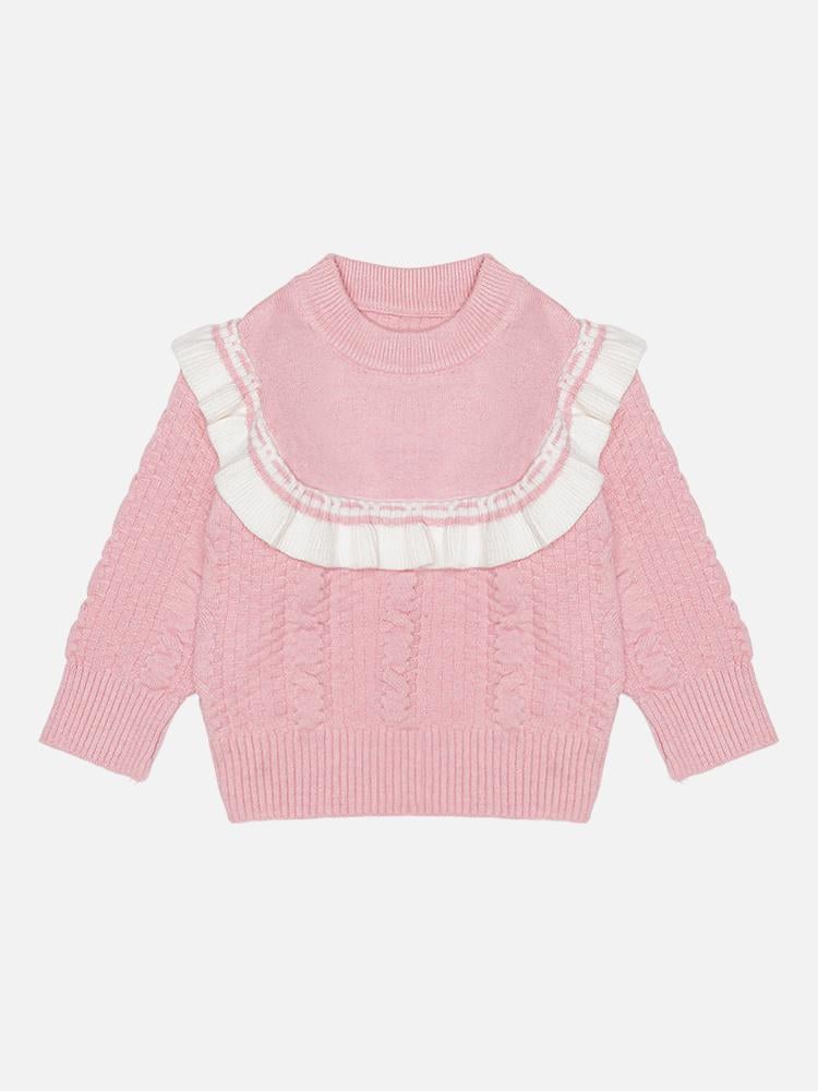 Джемпер для девочки ЦБ-00221352 104 см Розовый (28575581)