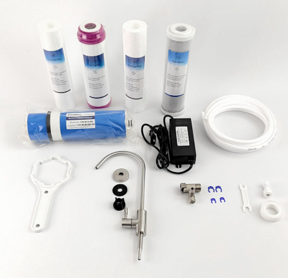 Система зворотного осмосу Filtrons MP400 з помпою компактний фільтр для води - фото 4 Система зворотного осмосу Filtrons MP400 з помпою компактний фільтр для води - фото 4