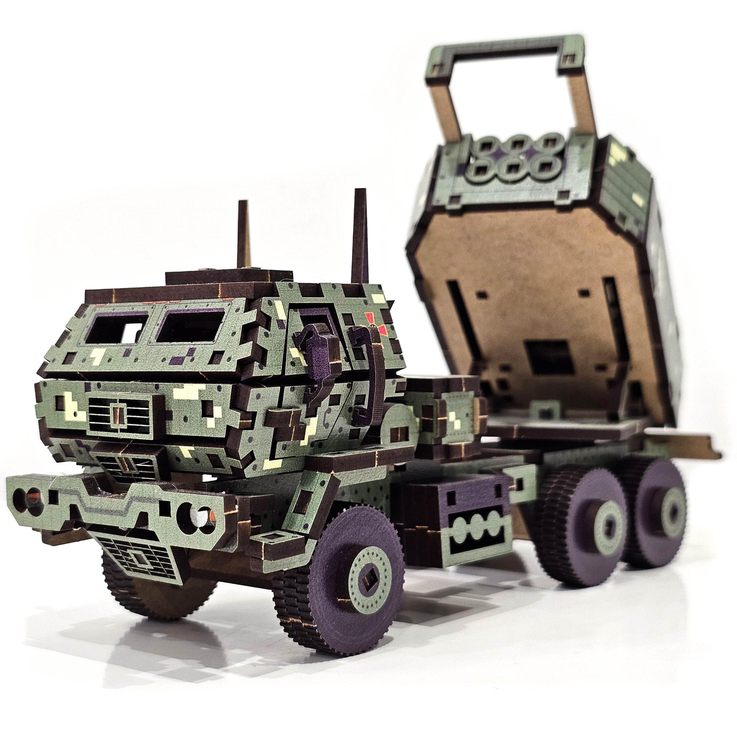 Конструктор дерев'яний THEGRAVIX HIMARS (03862)