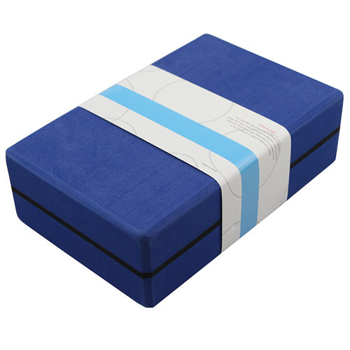 Блок для йоги YBgood 23х15х7,5 см Синий Блок для йоги YBgood 23х15х7,5 см Синий