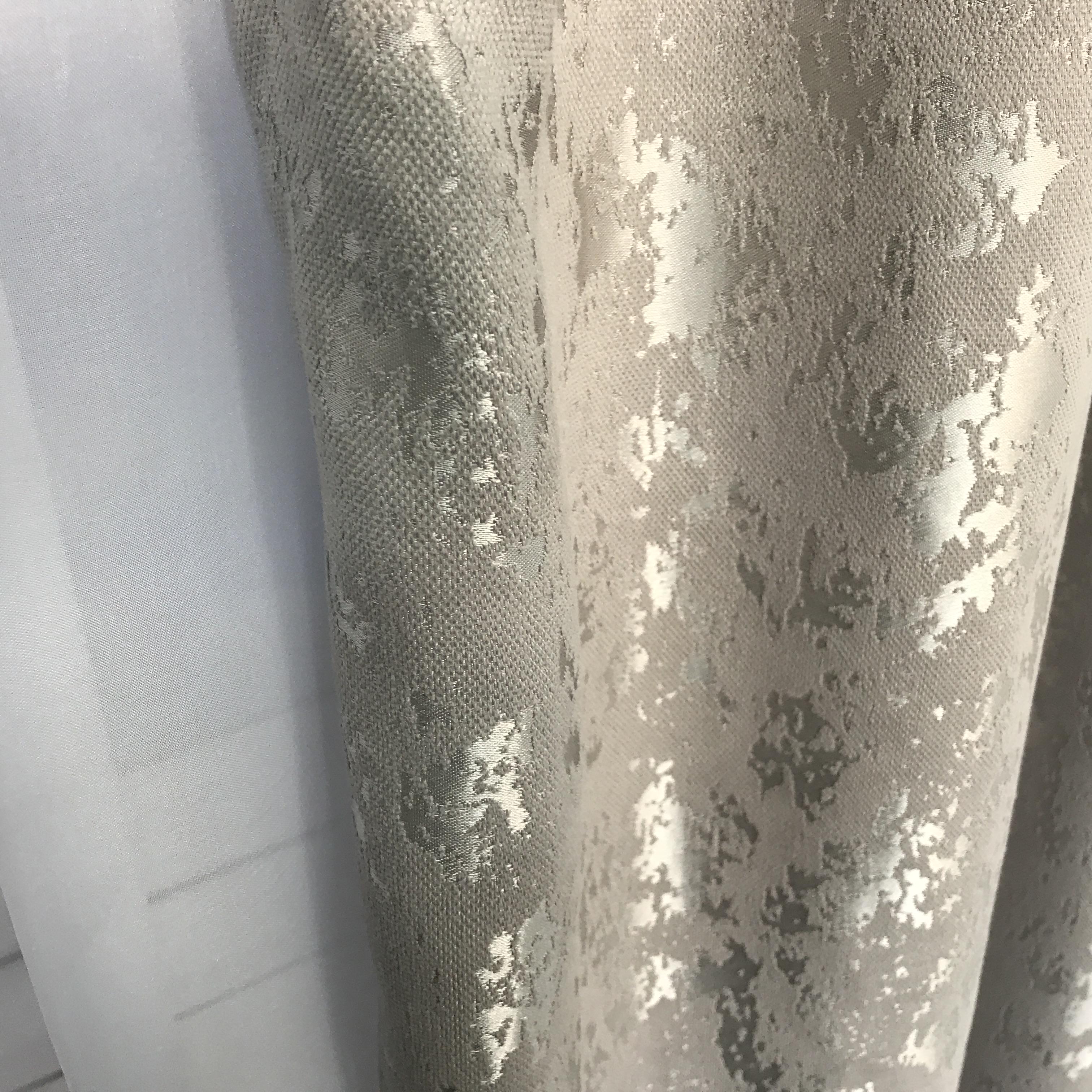 Готові мармурові штори ALBO 200x270 см 2 шт. Сірий (SH-M19-2) - фото 3