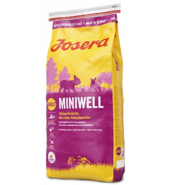 Корм для собак Josera Miniwell малые породы 27/16 15 кг (000020301)