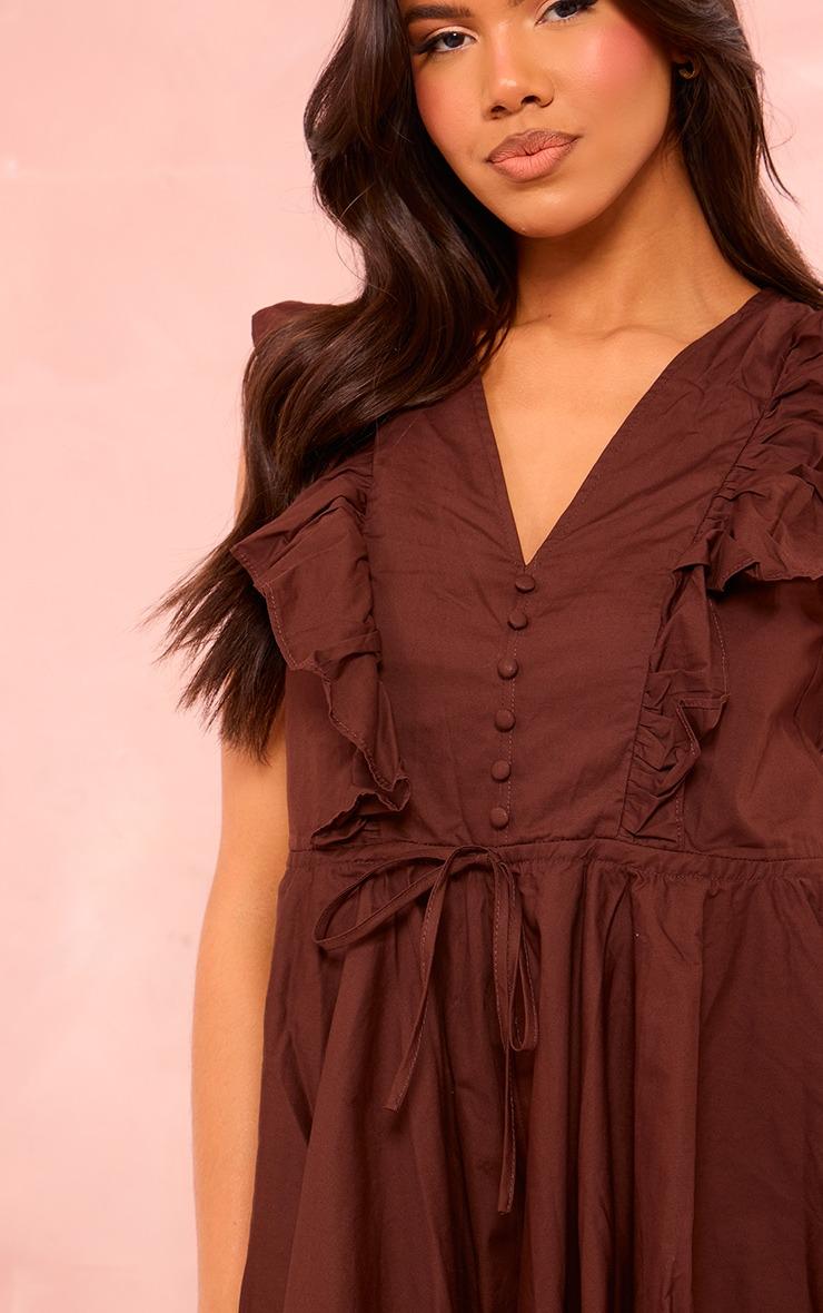 Комбинезон Pretty Little Thing CMW5433 р. 42 Коричневый - фото 5