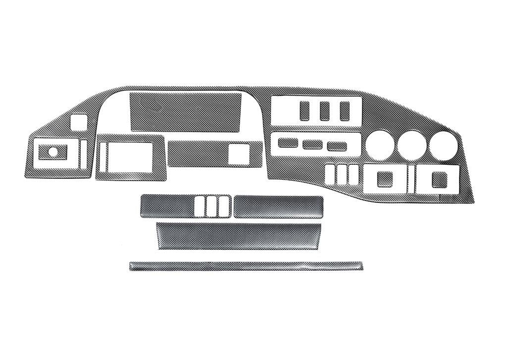 Накладки на панель Карбон Meric для Mercedes Sprinter W901/902/903/904/905 1995-2006 гг. пластик Фактура под карбон