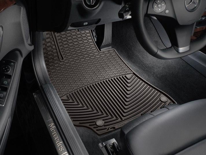 Коврики автомобильные передние резиновые WeatherTech CLS-Class 2015-2018 Mercedes Коричневый W357CO (1319749487)