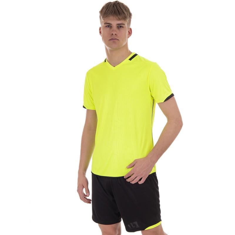 Футбольная форма футболка и шорты Lingo LD-5025 XL Салатово-черный