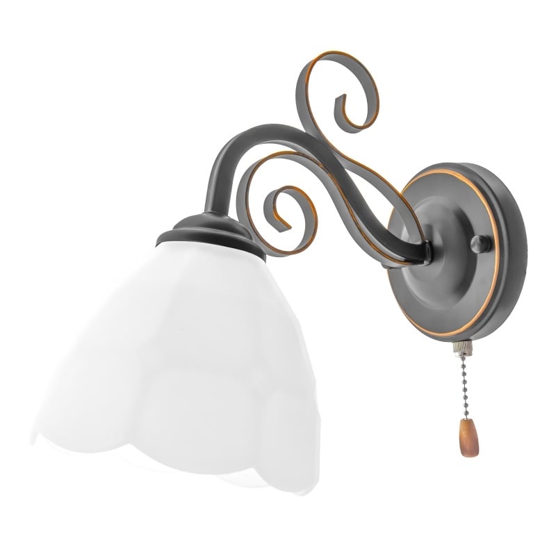 Бра Brille LK-577W/1 E27 BK (26-917)