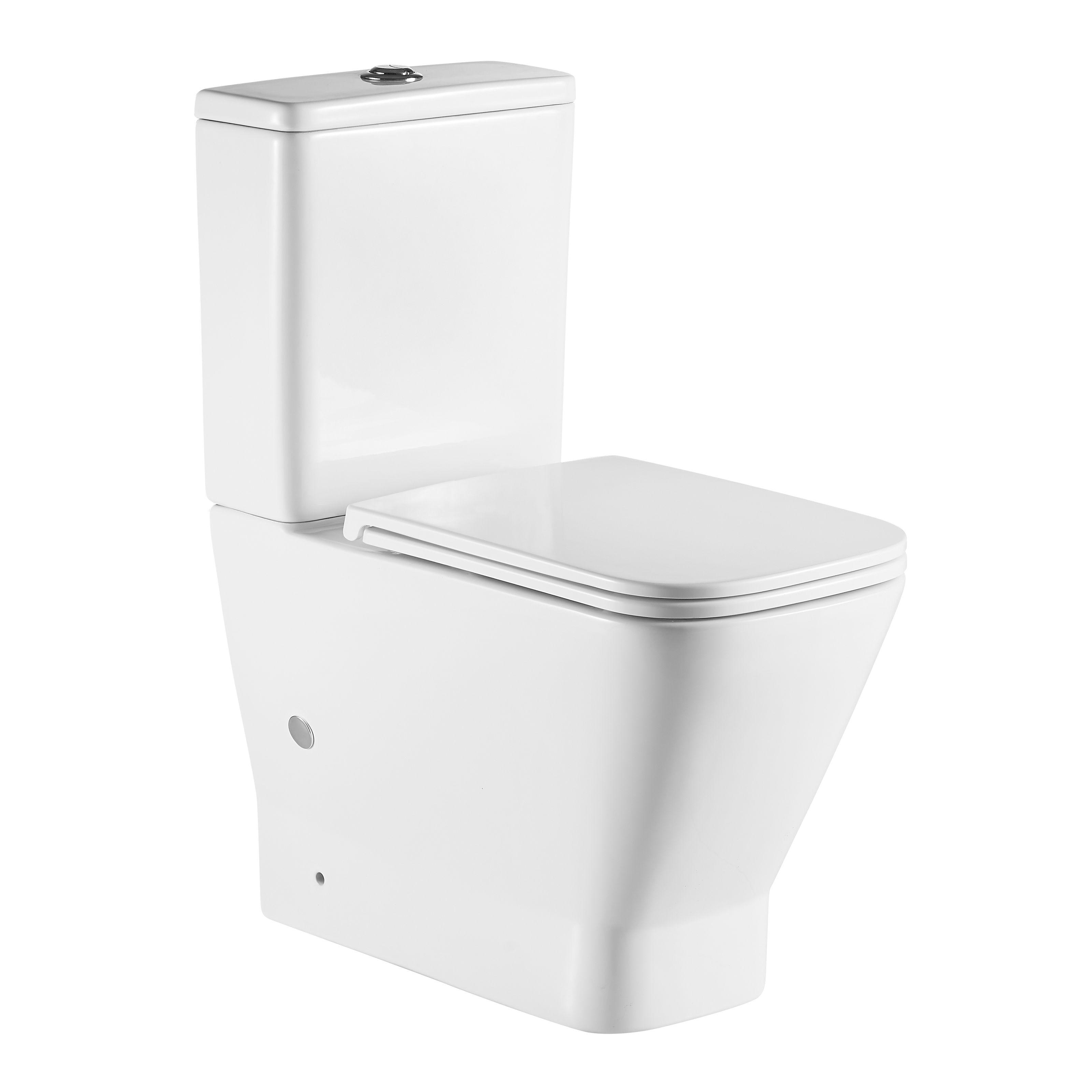 Напольный унитаз-компакт VOLLE 13-11-858 безобедочный с сиденьем с микролифтом (75962) Напольный унитаз-компакт VOLLE 13-11-858 безобедочный с сиденьем с микролифтом (75962)