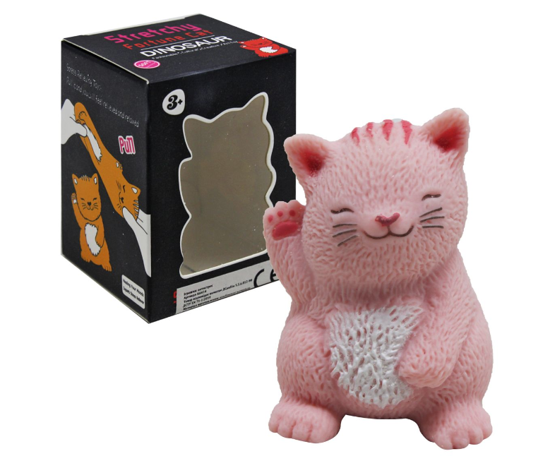 Игрушка-антистресс Сквиши Котик Розовый (22394)