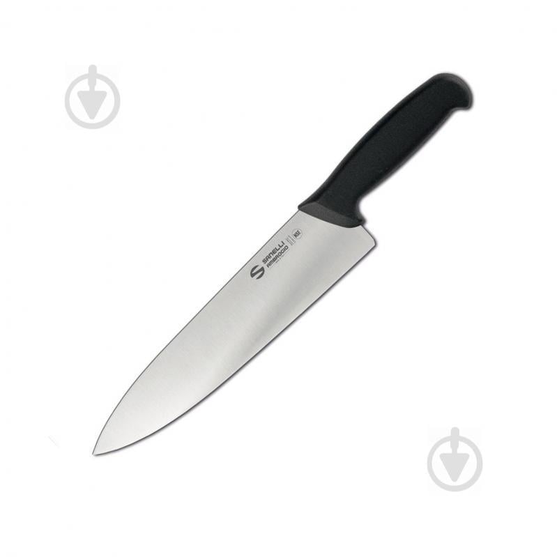 Нож поварской Sanelli Ambrogio Supra 24 см Черный (77932)