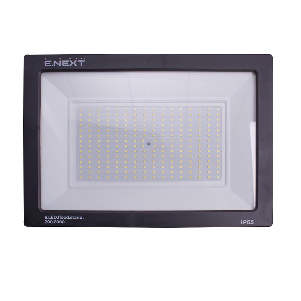 Прожектор LED E.NEXT e.LED.flood.stand.200.6000 200W 220V 16000lm 6000K IP65 380x35x260 мм (l0790007) - фото 2 Прожектор LED E.NEXT e.LED.flood.stand.200.6000 200W 220V 16000lm 6000K IP65 380x35x260 мм (l0790007) - фото 2