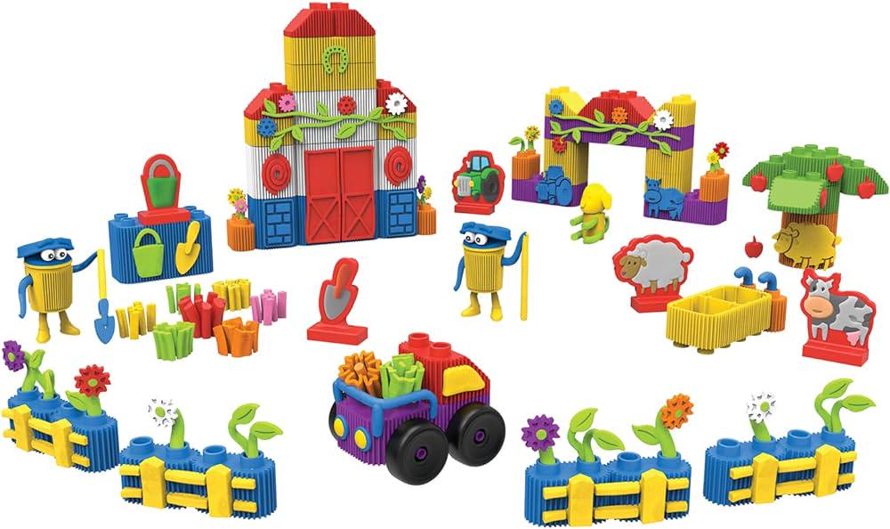 Игровой набор Hasbro Big Games Blocks Play-Doh Farm (14336487) - фото 2