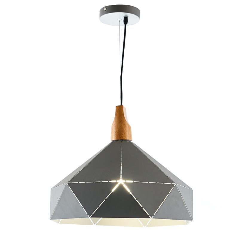 Люстра подвесная Light House ES-15625B/D400 grey Серый (9397)