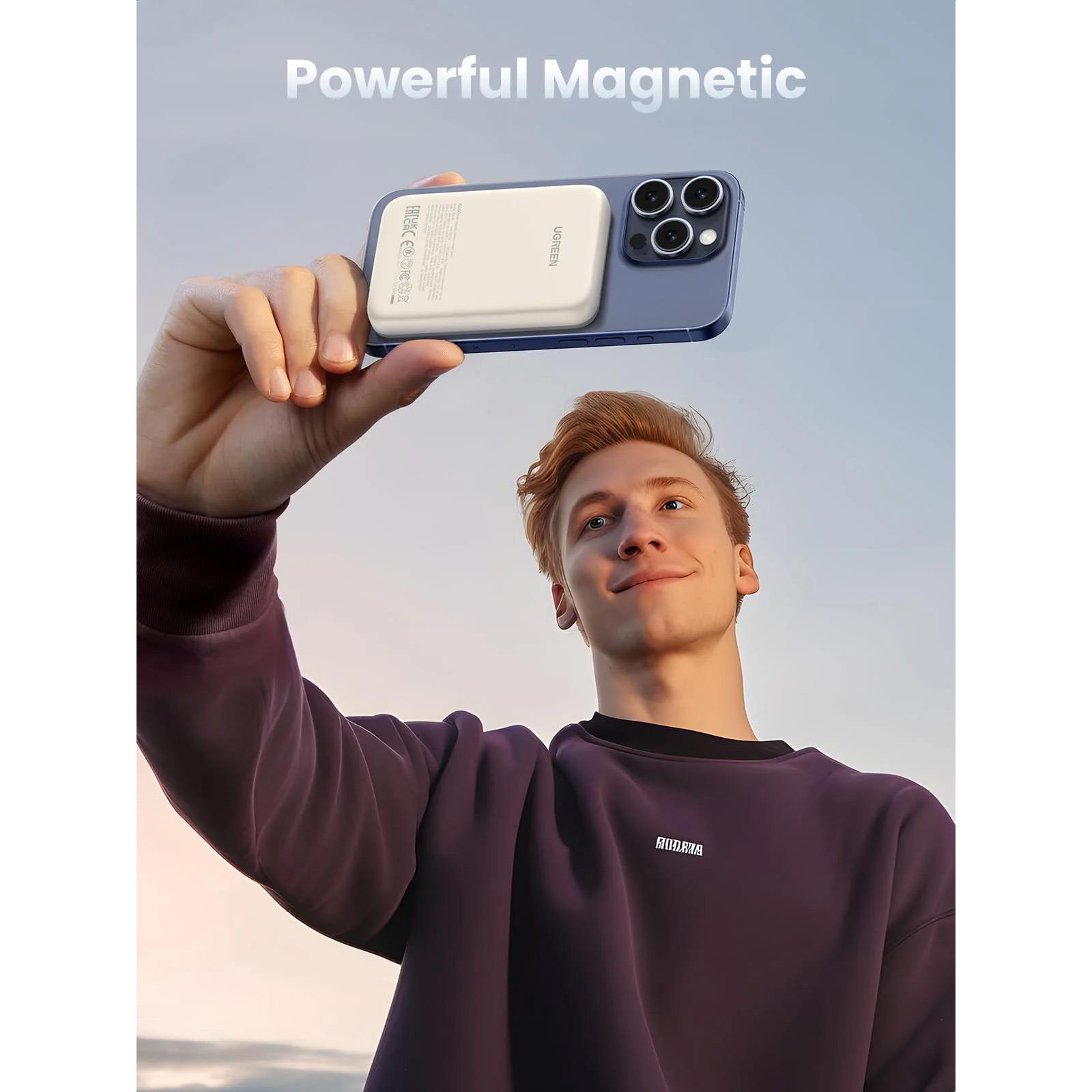 Внешний аккумулятор Ugreen PB561 10000 mAh 20W Beige (25208) - фото 3