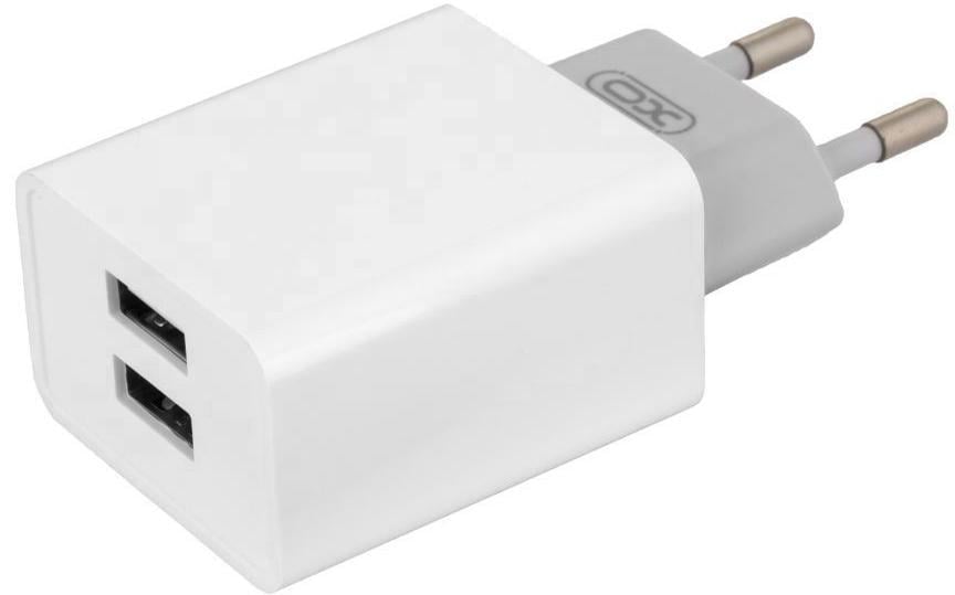 Устройство зарядное Xo L65 2 USB 2,4A/кабель Lightning (26038)