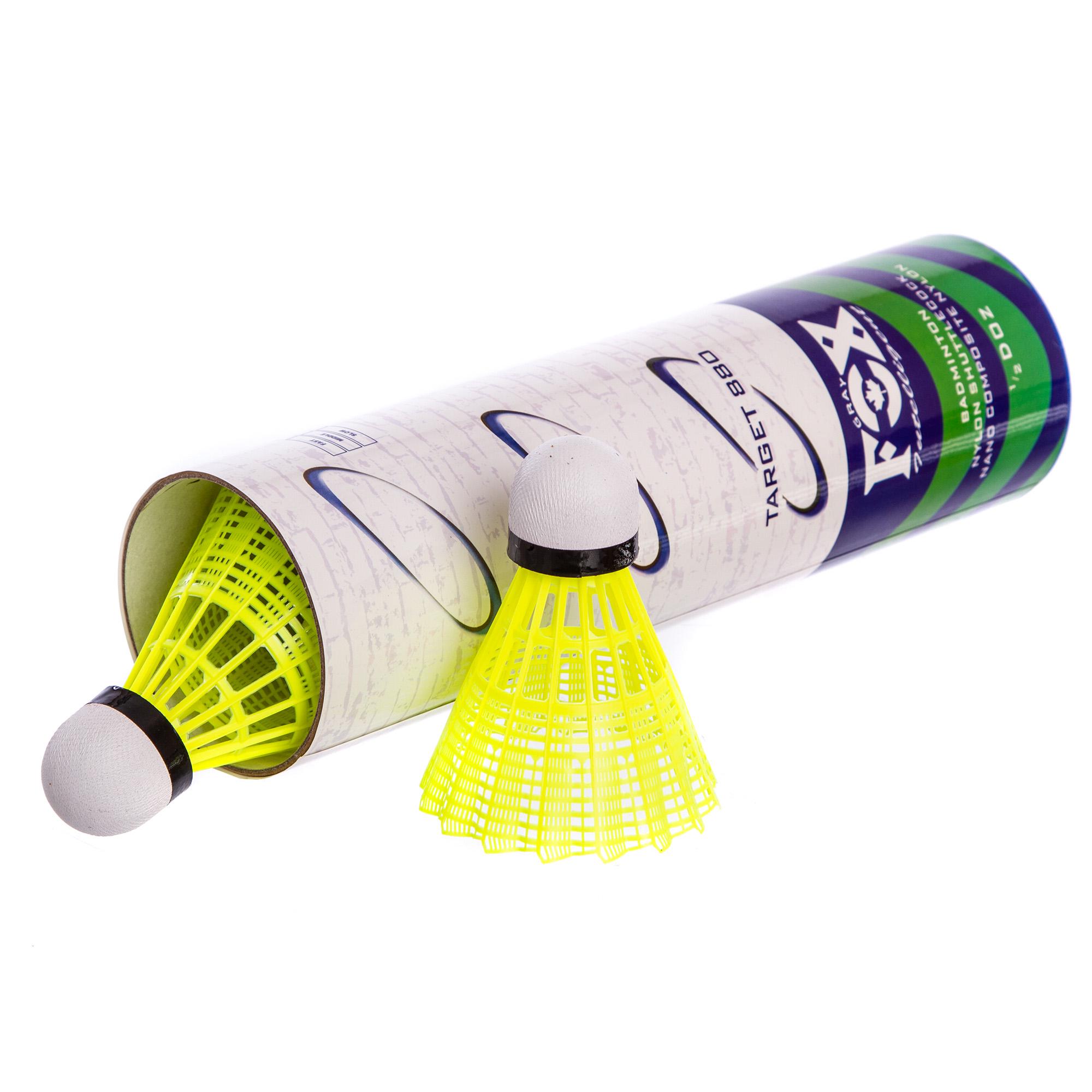 Волани для бадмінтону FOX T880 6 шт. Жовтий (NA002788)