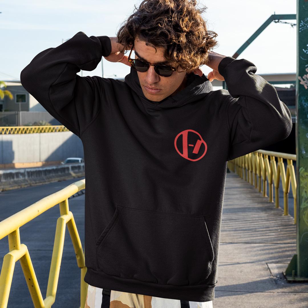 Худи флисовый унисекс Twenty One Pilots Clancy 2024 XS Черный (00000004830)