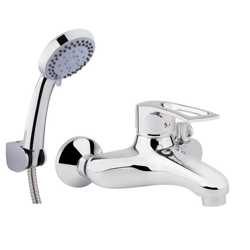 Смеситель для ванны Q-tap Hansberg CRM 006 New