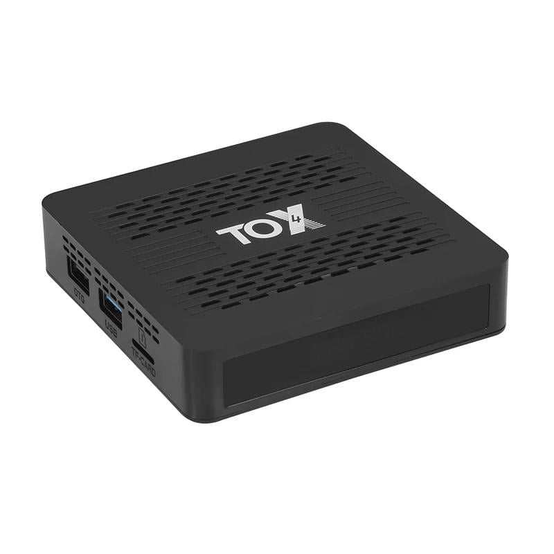 Смарт-приставка TOX4 4/32 Гб Smart TV Box Android 13 (574)