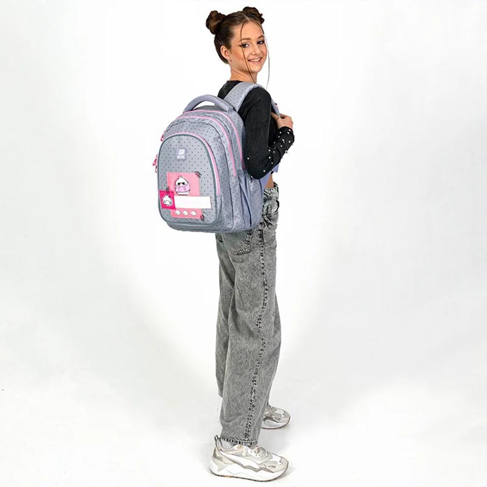 Школьный рюкзак KITE Education teens Molang 25,5 л (ML25-8001L) - фото 4 Школьный рюкзак KITE Education teens Molang 25,5 л (ML25-8001L) - фото 4