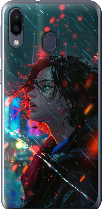 Чехол на Samsung Galaxy M20 Ночные огни (6096u-1660-42517)