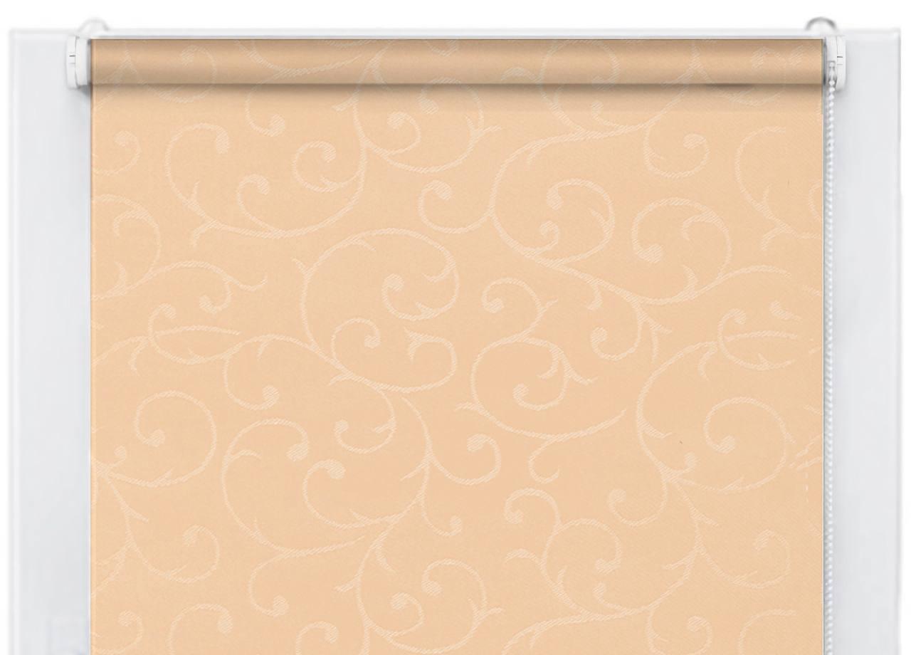 Роллета тканевая Amelia 02 140x160 см Пудровый (18091645)