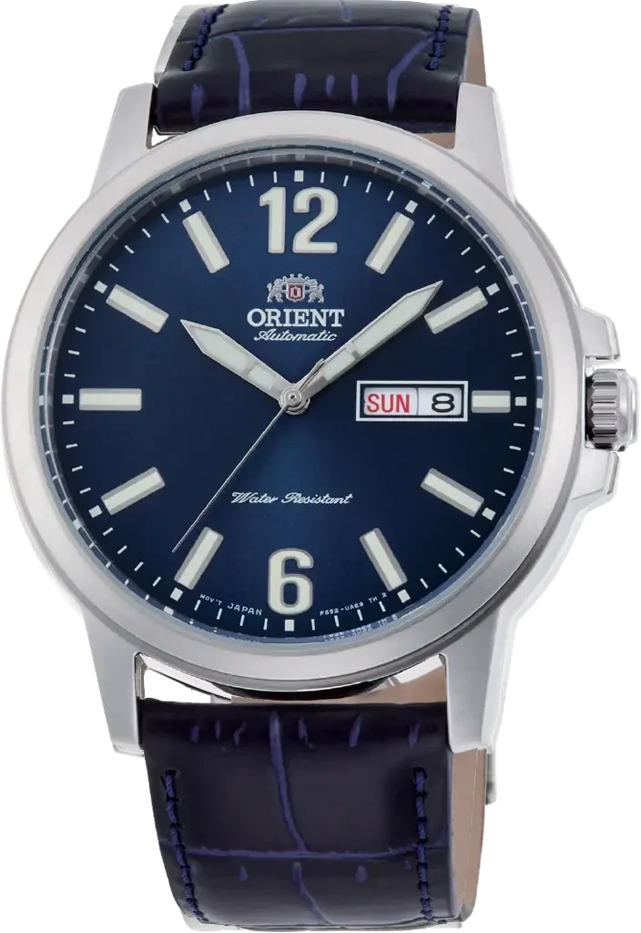 Наручные часы мужские Orient Commuter RA-AA0C05L19B со стальным корпусом WR 50 м Синий (3124658584)