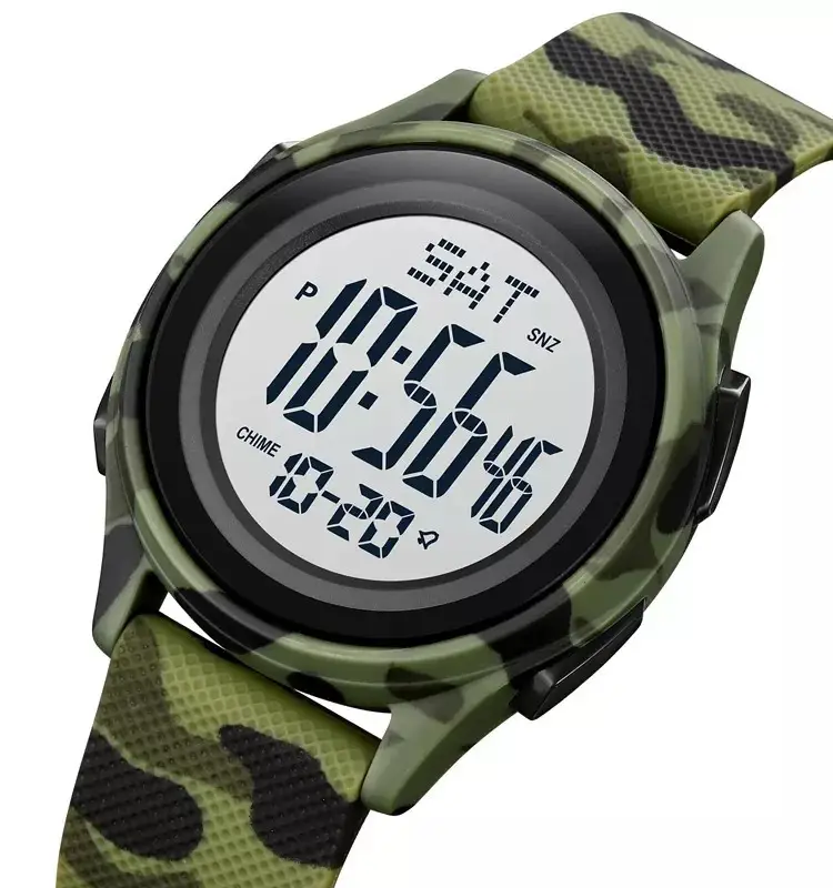 Годинник наручний чоловічий Skmei 1893 Green Camo (18472) - фото 2 Годинник наручний чоловічий Skmei 1893 Green Camo (18472) - фото 2