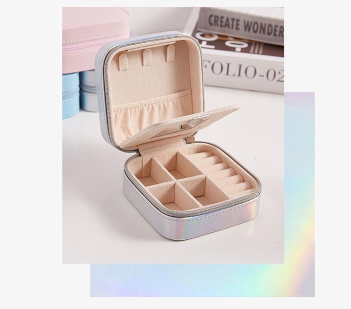 Органайзер для біжутерії та прикрас 15018 5х10х10 см перламутровий (5002596) - фото 2 Органайзер для біжутерії та прикрас 15018 5х10х10 см перламутровий (5002596) - фото 2